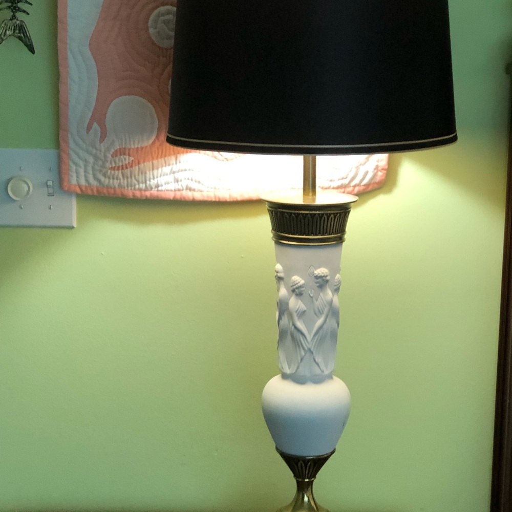 Greco Roman Vintage Vase Lamps